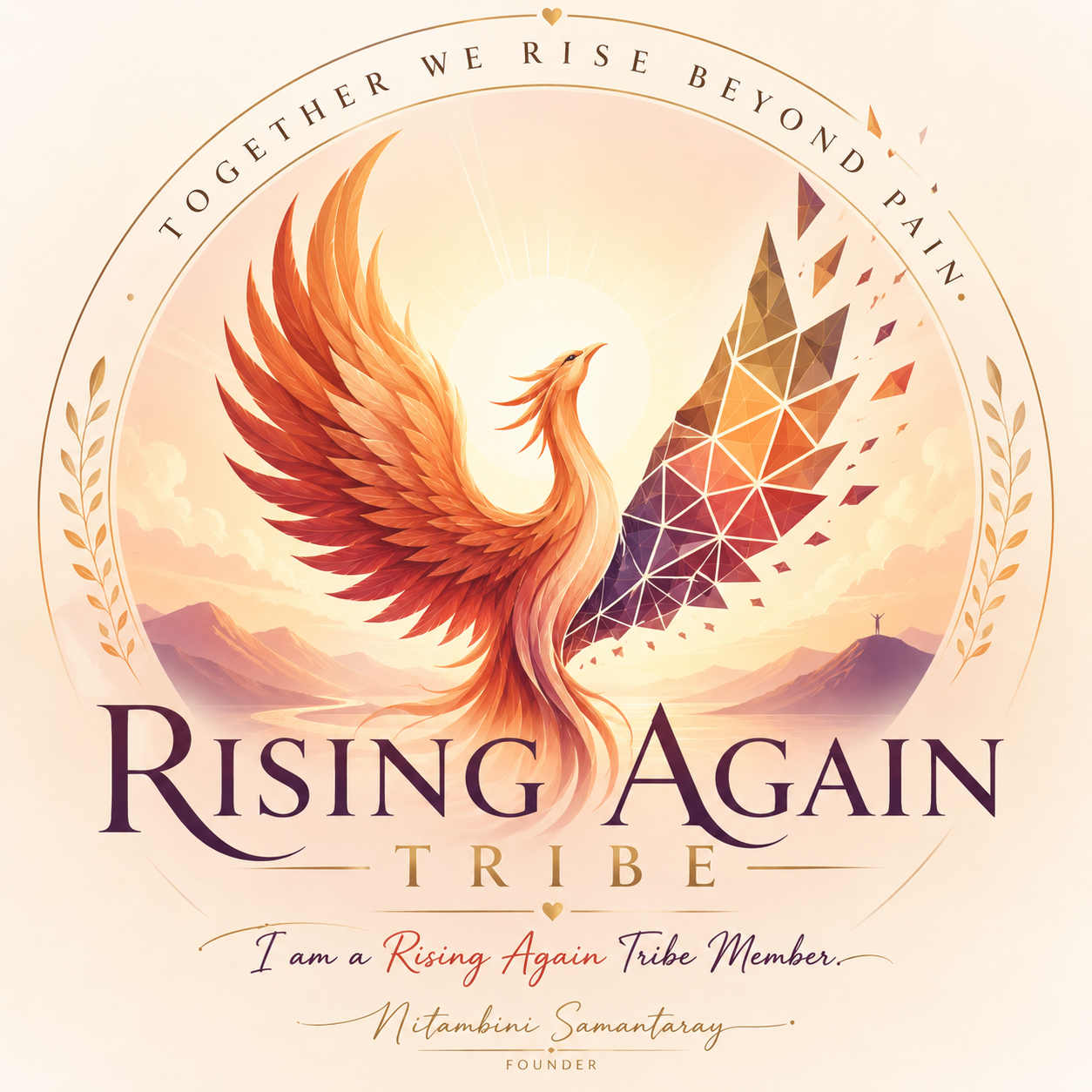 The Rising Again Tribe logo